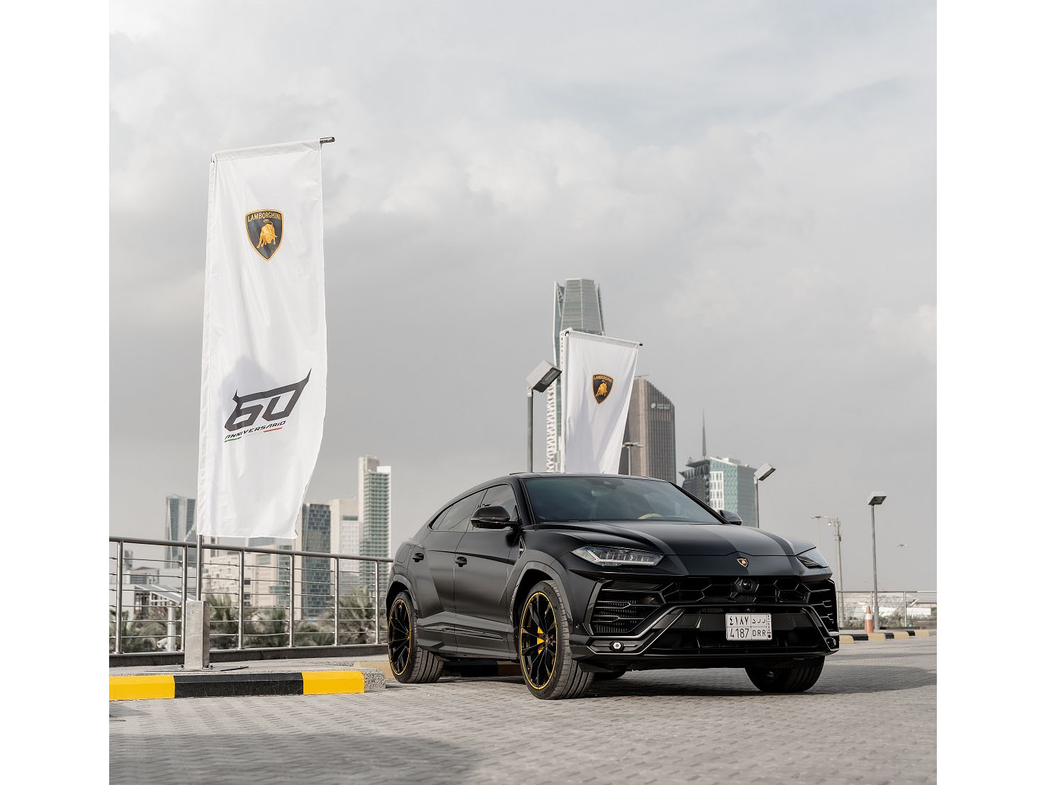 Lamborghini's 60th anniversary celebrated in Saudi Arabia